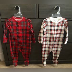 Old Navy 6-9 Month Christmas Pajamas
